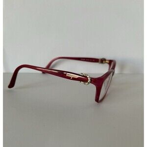 Salvatore Ferragamo SF2629R Women's Eyeglasses Burgundy Frames Italy 54-15-135